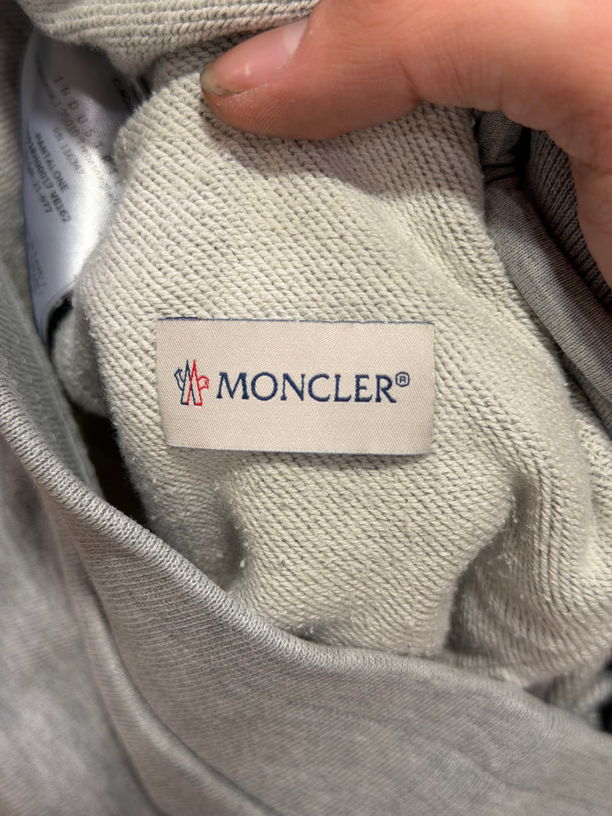 Moncler Taped Sweatpants - Grey