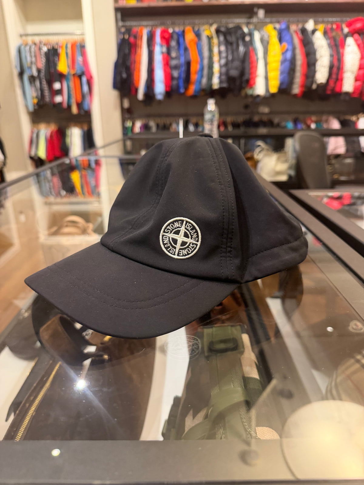 Stone Island Soft Shell Baseball Tech Hat