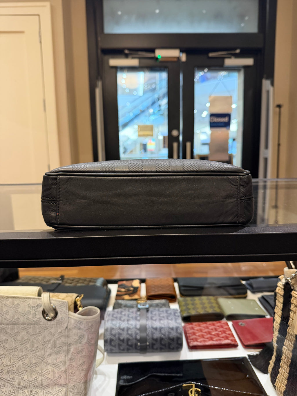 Louis Vuitton Damier Messenger Bag - Black