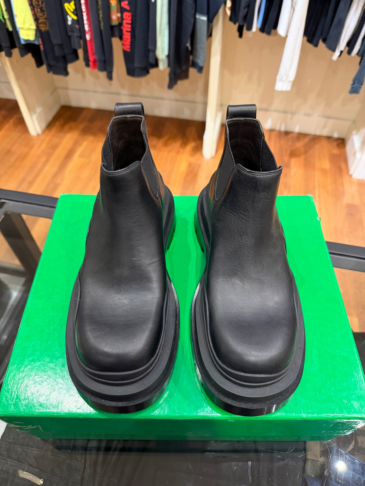 Bottega Veneta Military Calf  - Black