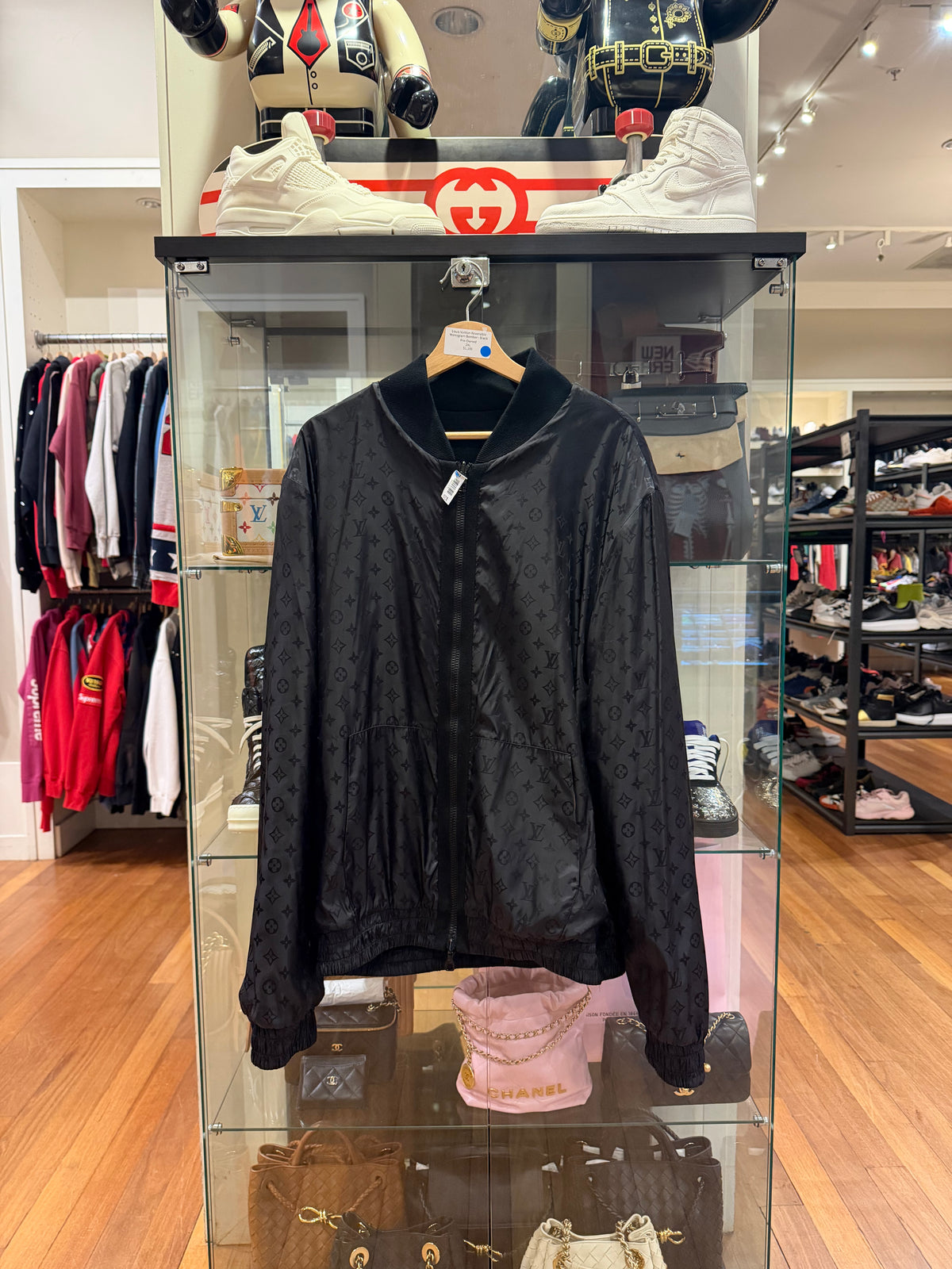 Louis Vuitton Reversible
Monogram Bomber - Black