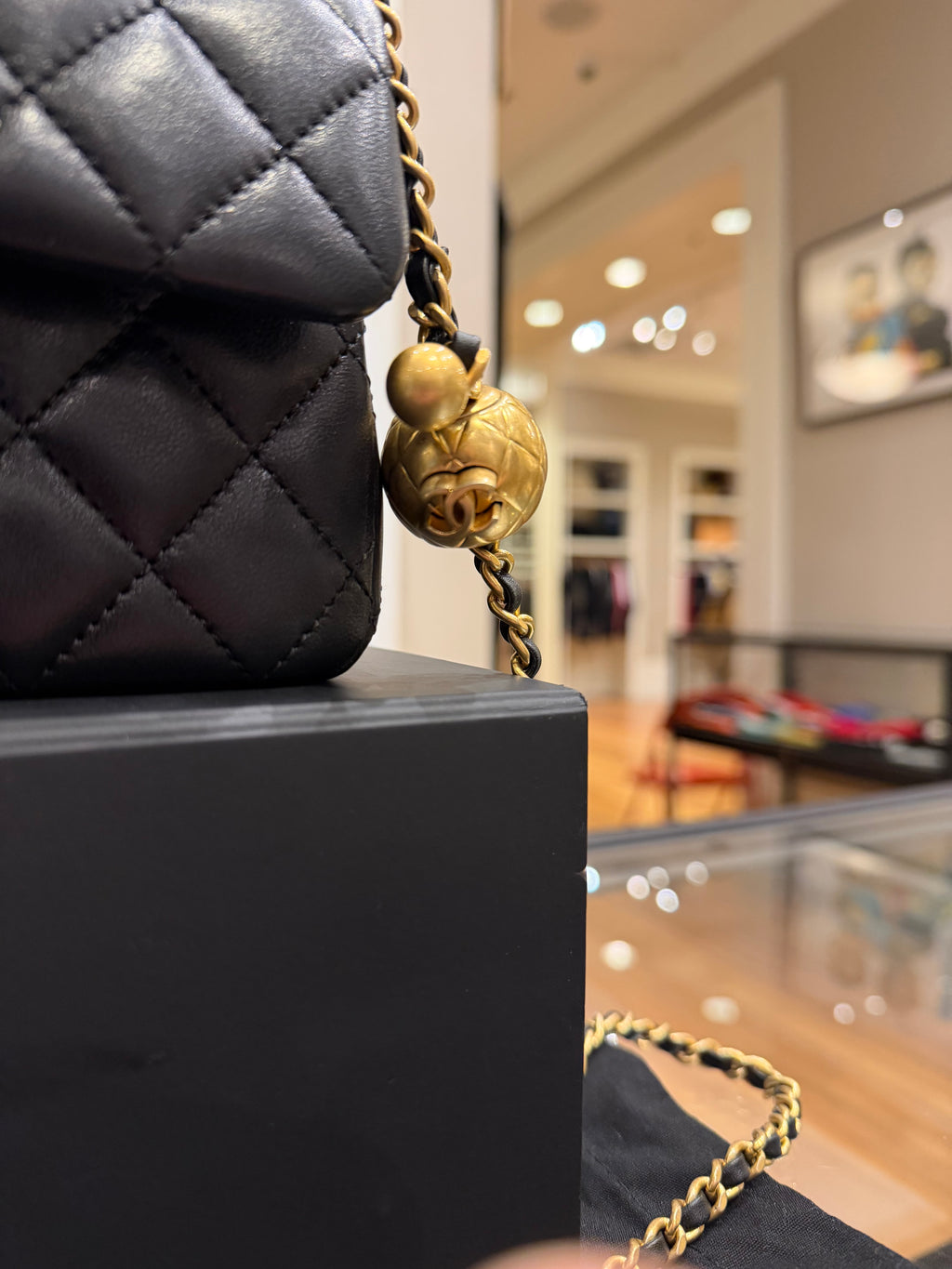 Chanel Pearl Crush Rectangular Mini Flap Bag