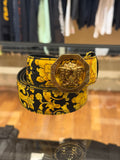 Versace Palazzo Medusa Buckle Leather Belt