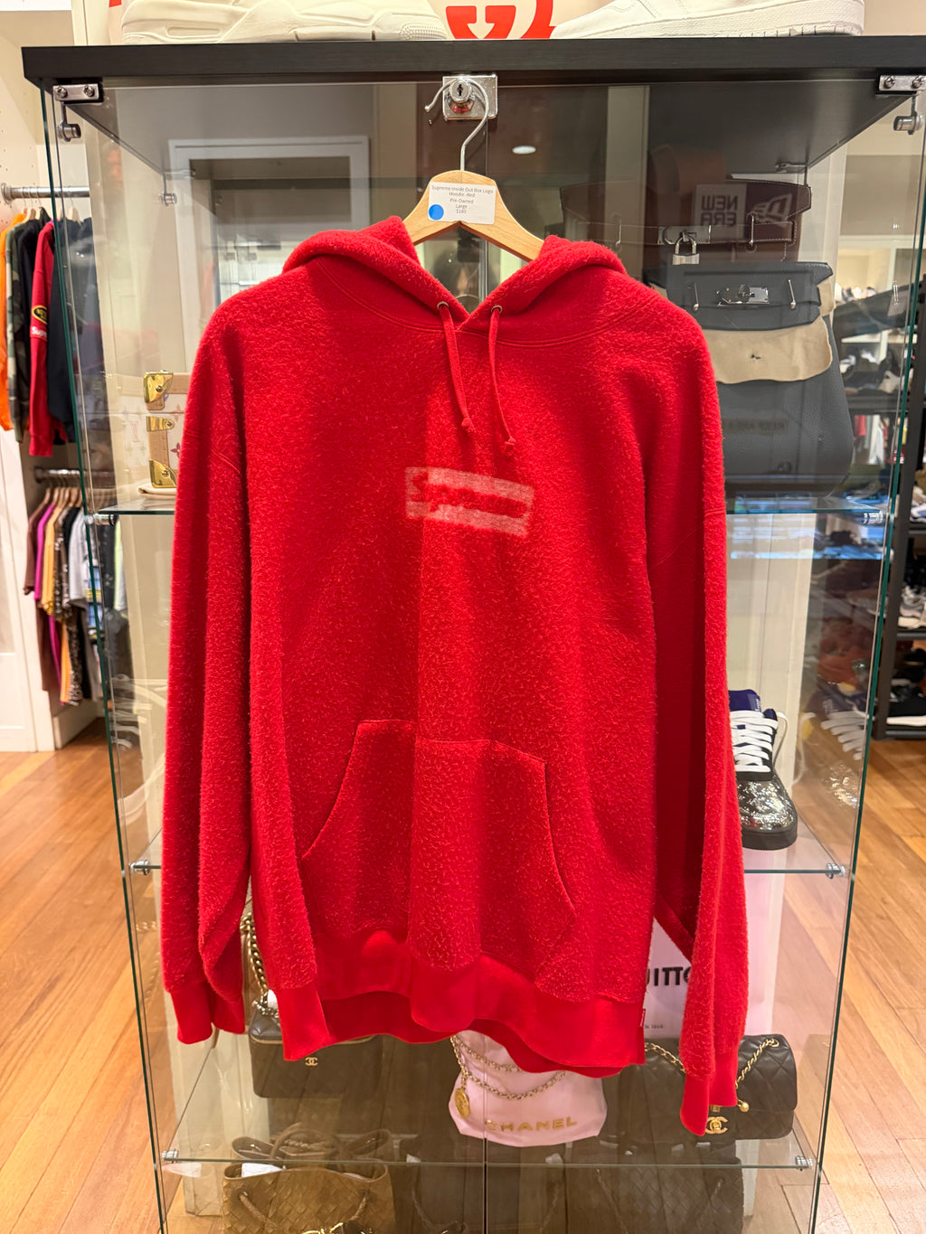 Supreme Inside Out Box Logo Hoodie - Red