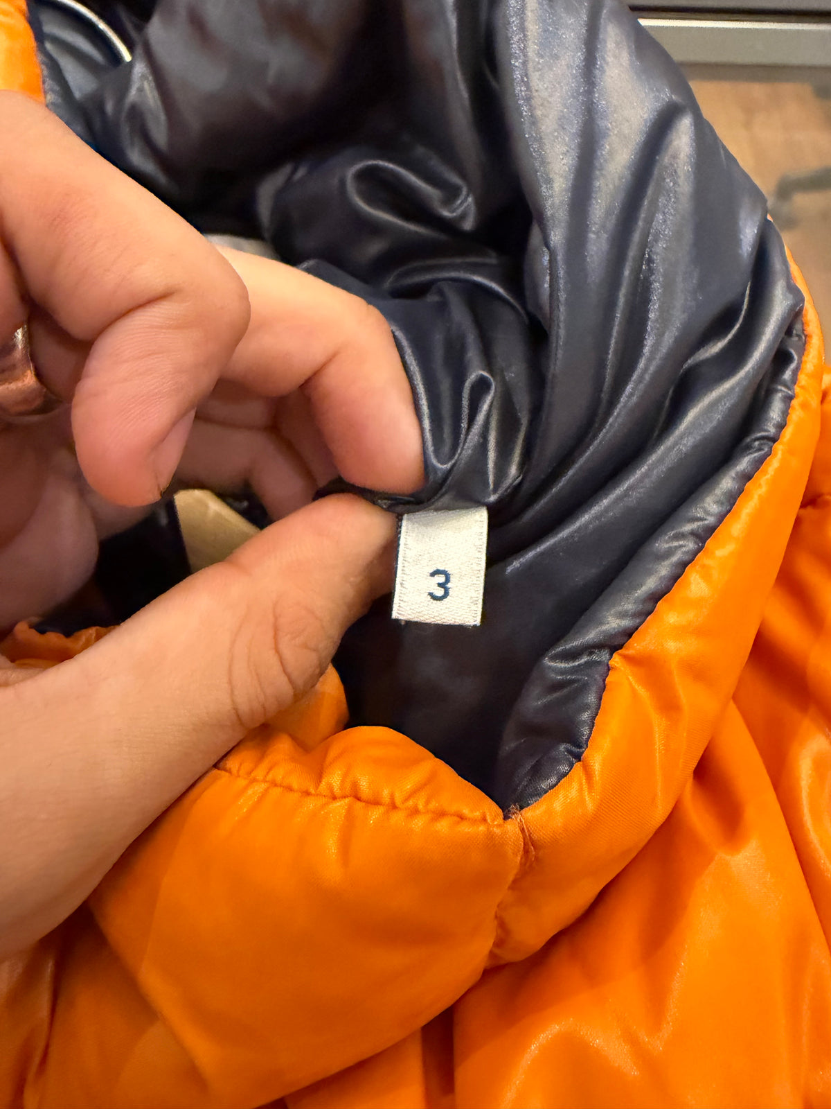 Moncer Dervaux Down Puffer
Jacket - Orange