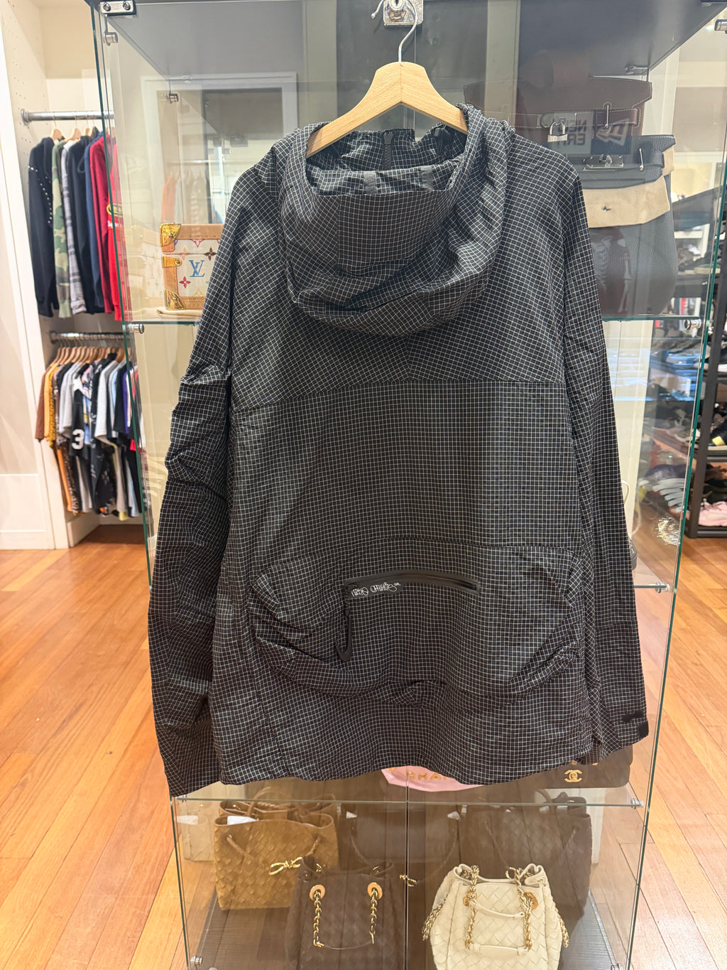 Nike x Off-White White Grid Waterproof Jacket - Black