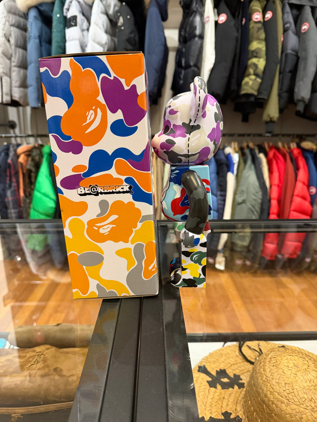 Bape X Bearbrick 28th Anniversary Camo #2 400% Figure