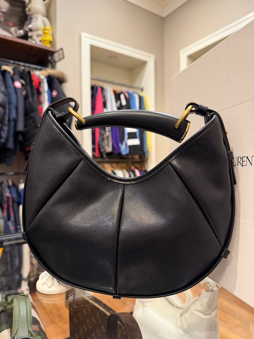 Saint Laurent Mombasa Small Leather