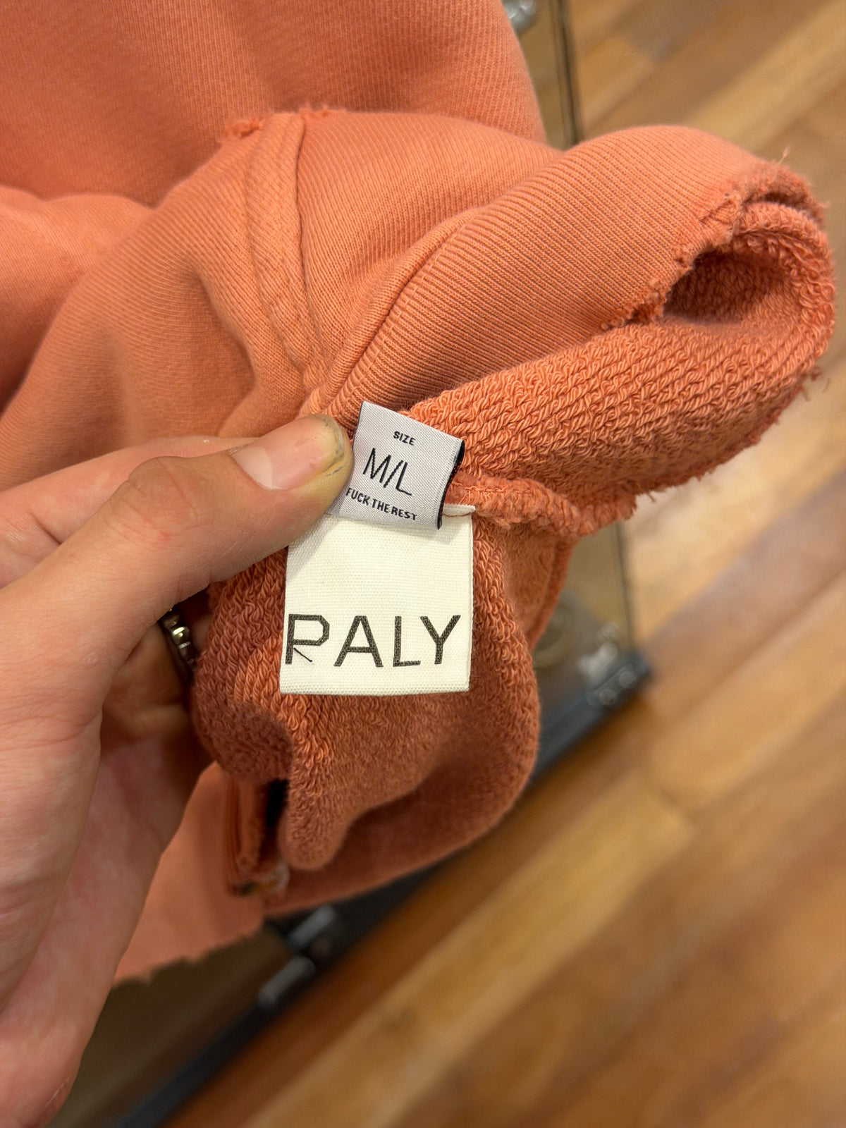 Paly Hollywood Alta Cienega Zip Up - Peach