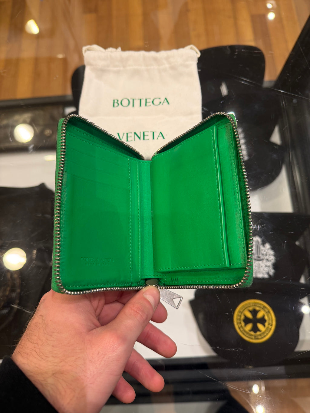 Bottega Veneta Zipper Wallet