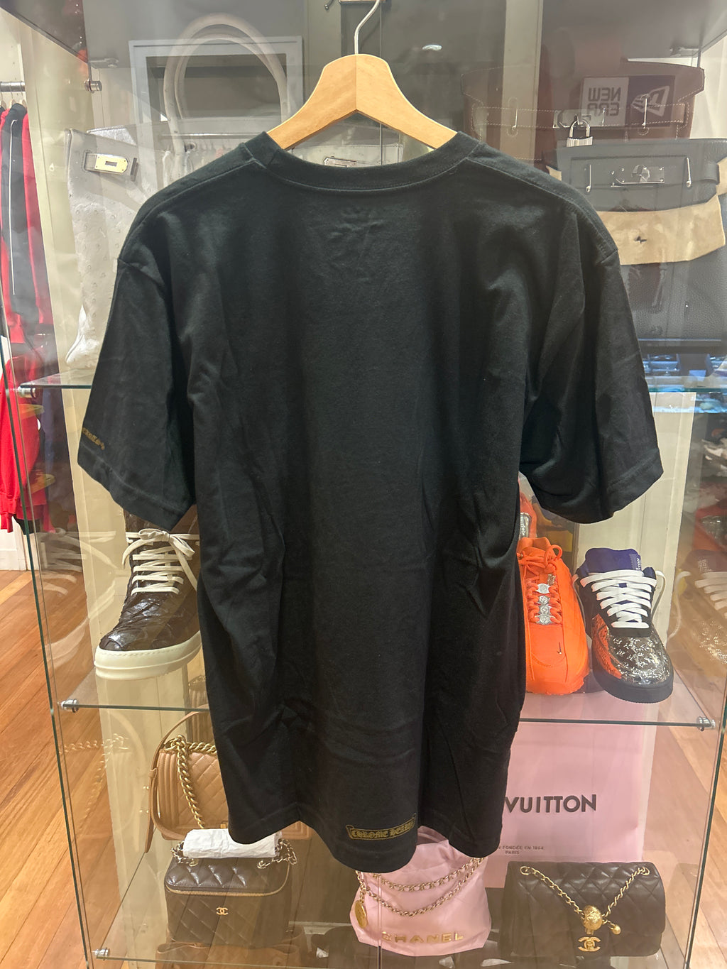 Chrome Hearts Neck Logo Pocket Tee - Black/Olive