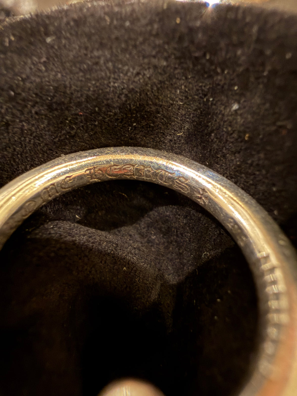 Chrome Hearts Nail Ring - Silver