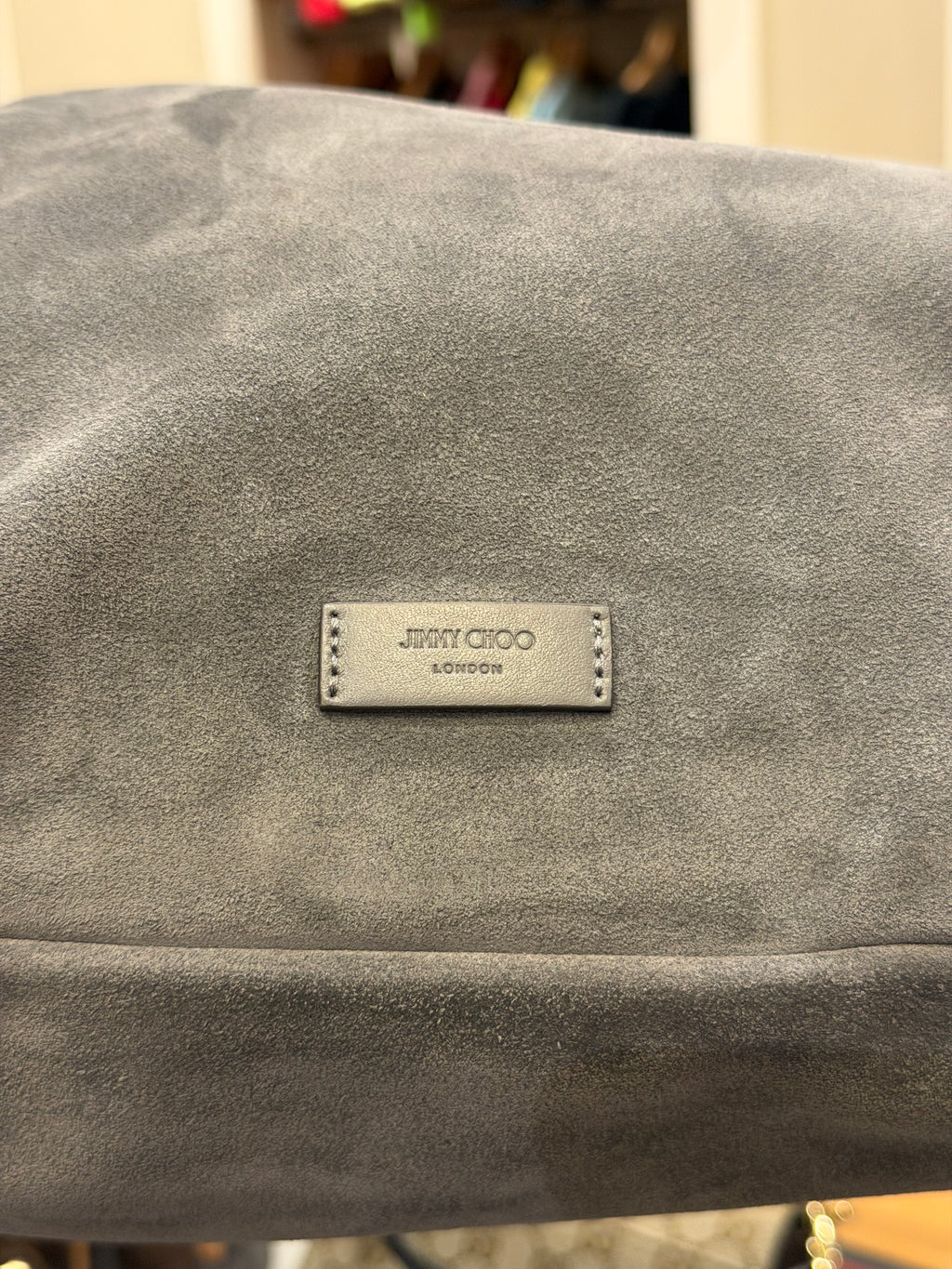 Jimmy Choo Ana Suede Hobo Bag