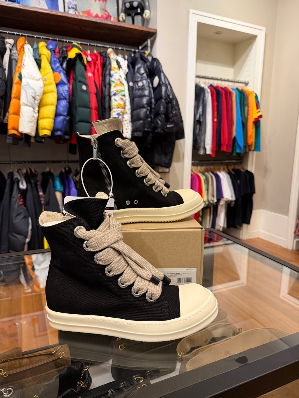 Rick Owens Jumbace Ramone High Tops