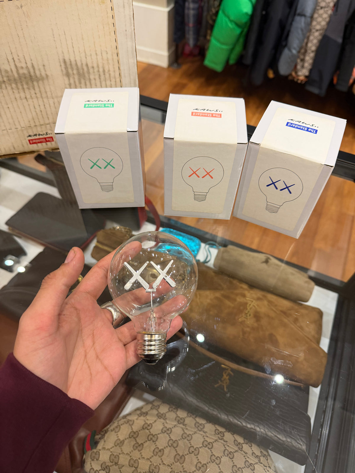 Kaws X The Standard Lightbulbs Pack Of 3