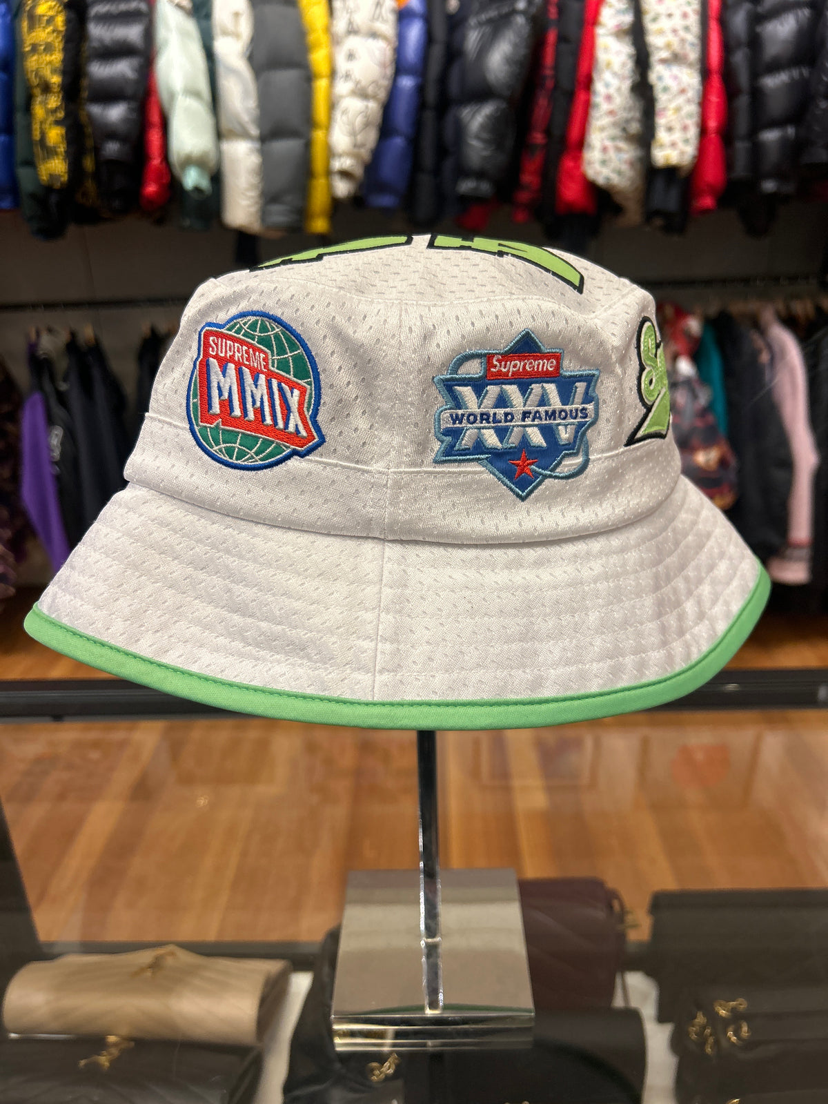 Supreme Logo Bucket Hat