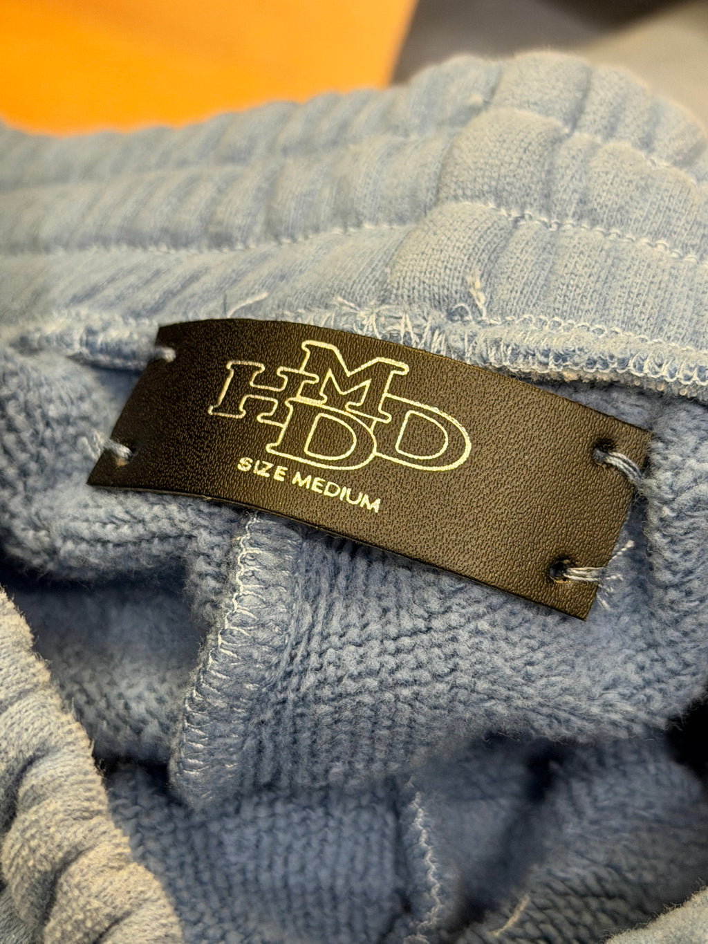 HMDD Embellished Crystal Sweatpants - Blue