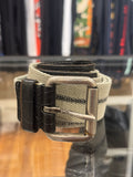 Dolce & Gabbana Woven Croc Leather Belt