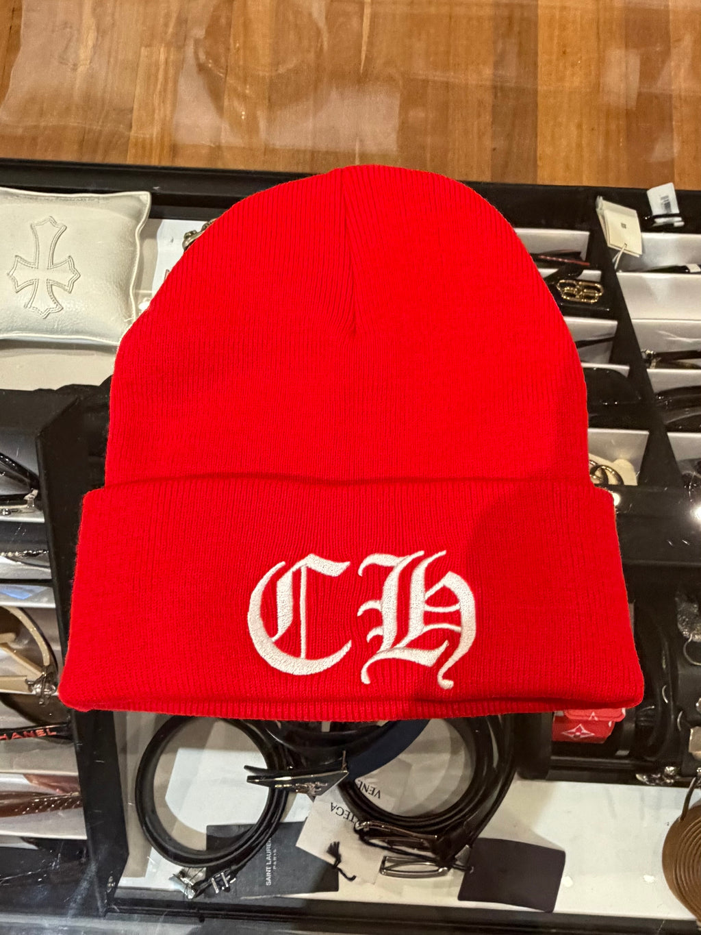Chrome Hearts CH Beanie - Red