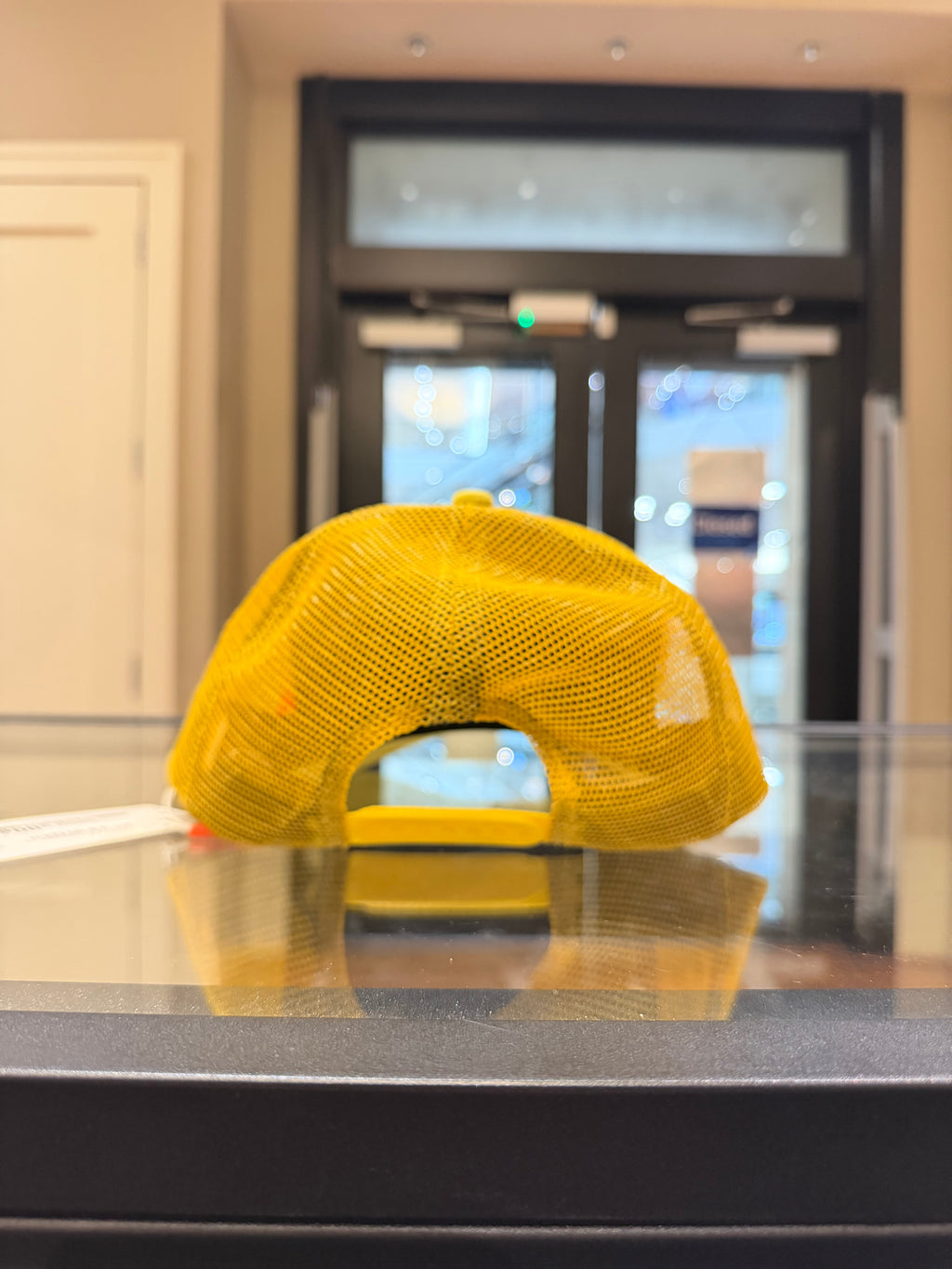 Bossi Painted Trucker Hat - Yellow