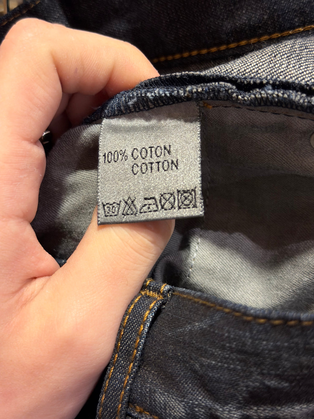 Dior Homme Under a Lucky Denim Jeans