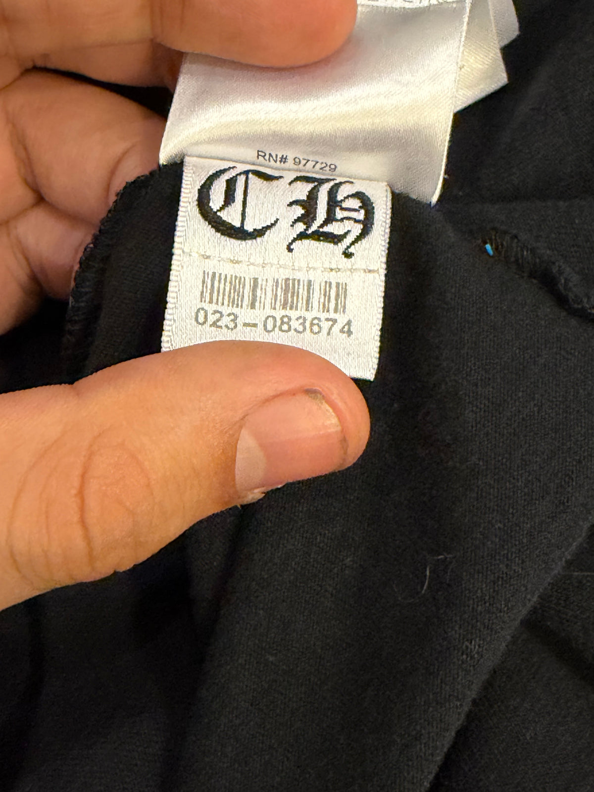 Chrome Hearts CH Plus LS - Black