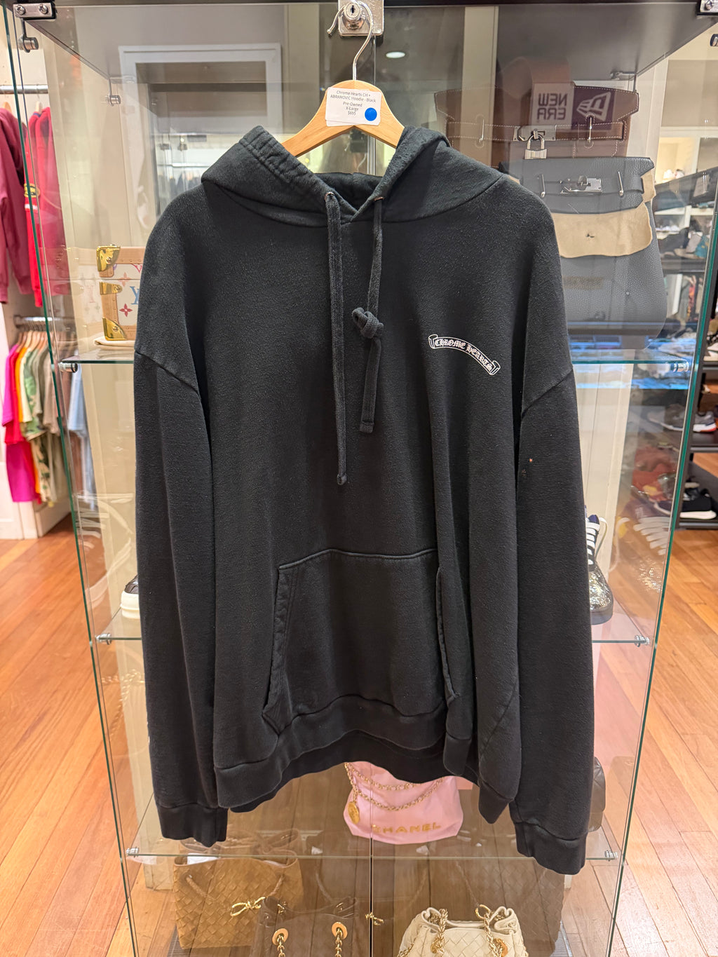 Chrome Hearts CH+ ABRAMOVIC Hoodie - Black