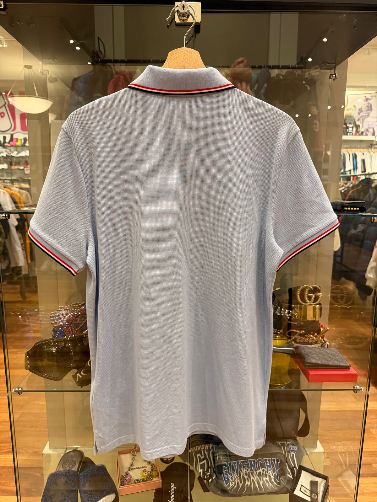 Moncler Polo Shirt - Powder Blue