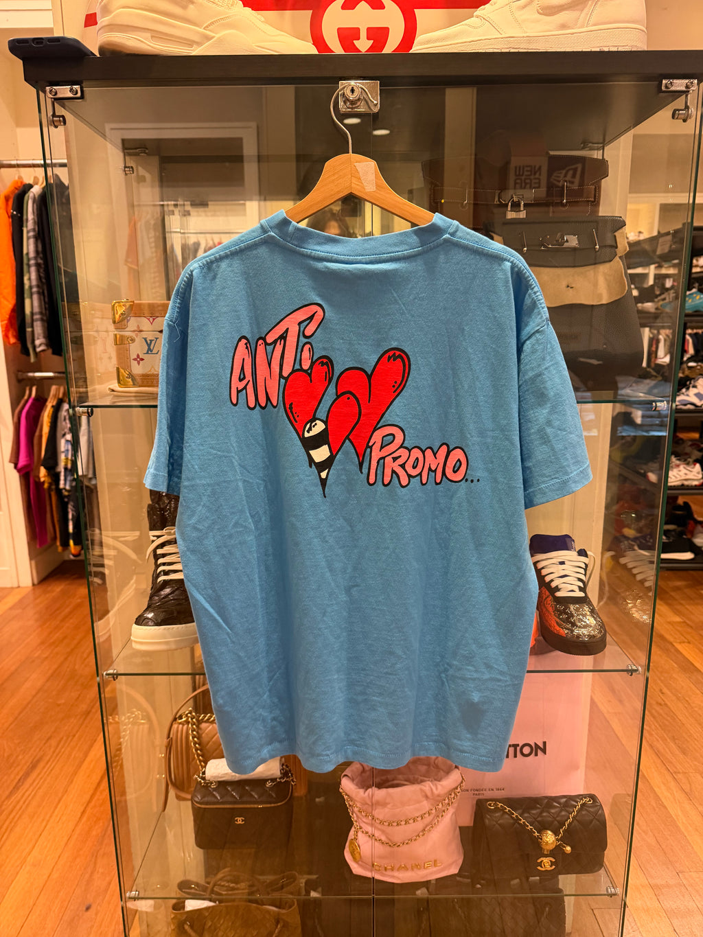 Matty Boy ‘Anti Promo’ Tee - Blue