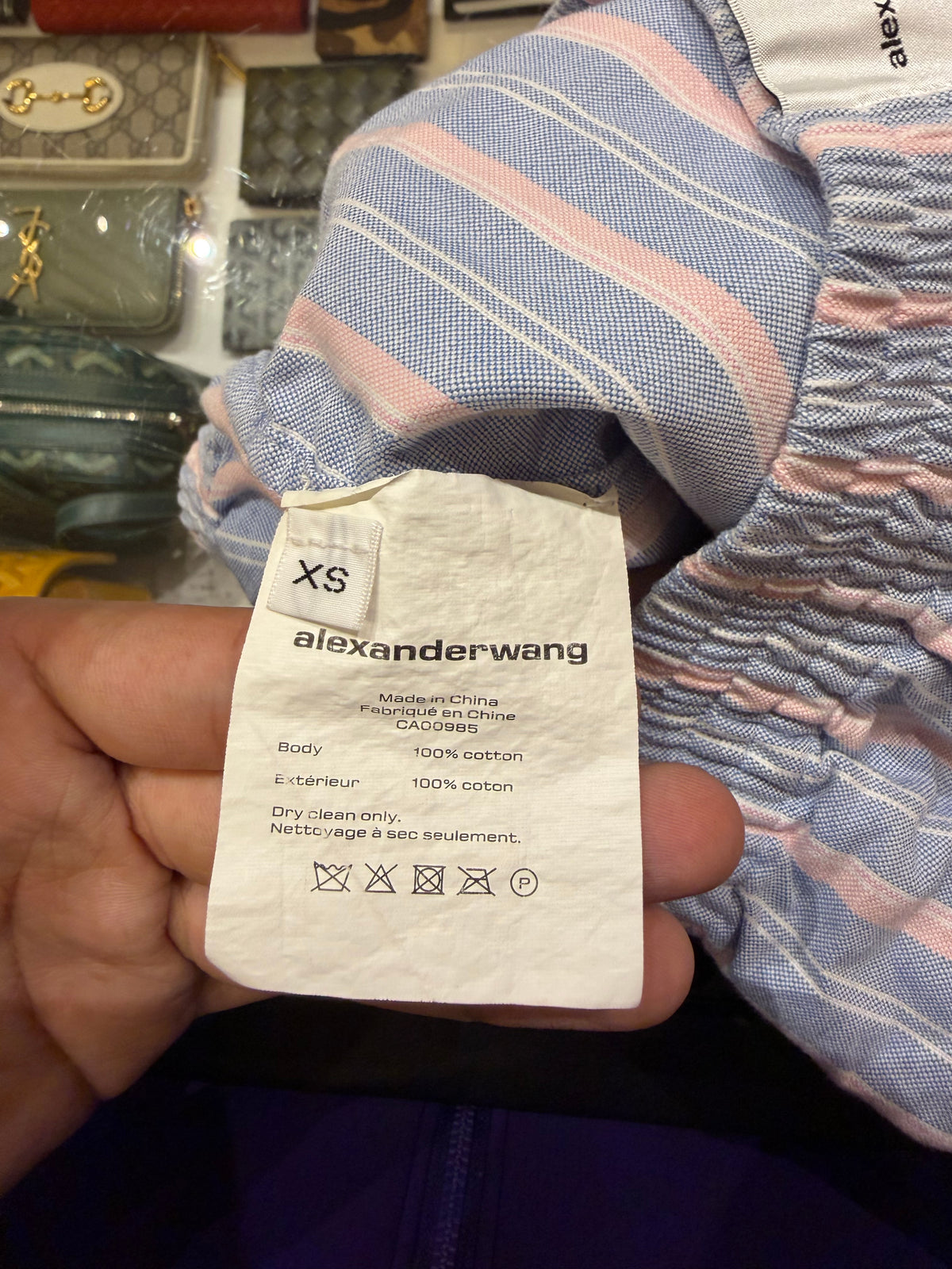 Alexander Wang Striped
Gradient Boxer Shorts