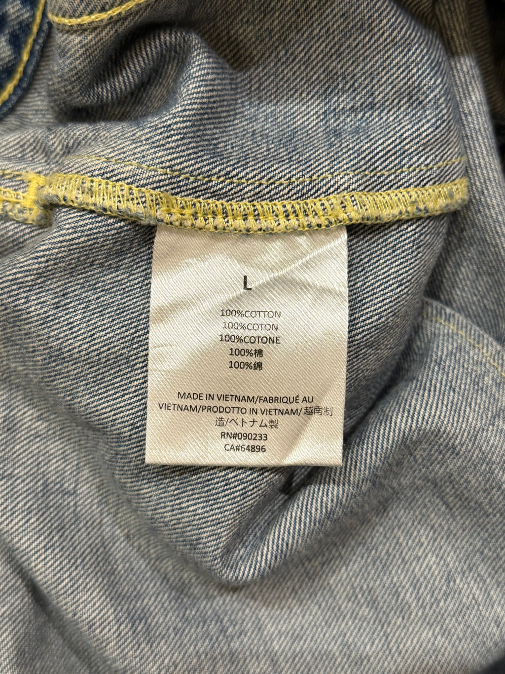 Essentials FOG Seventh Collection Denim Jacket