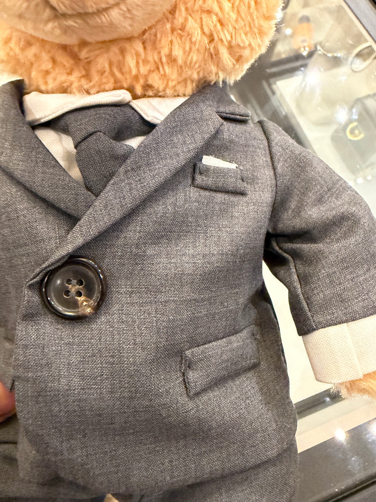 Thom Browne Suited Teddy Bear - Light Fur