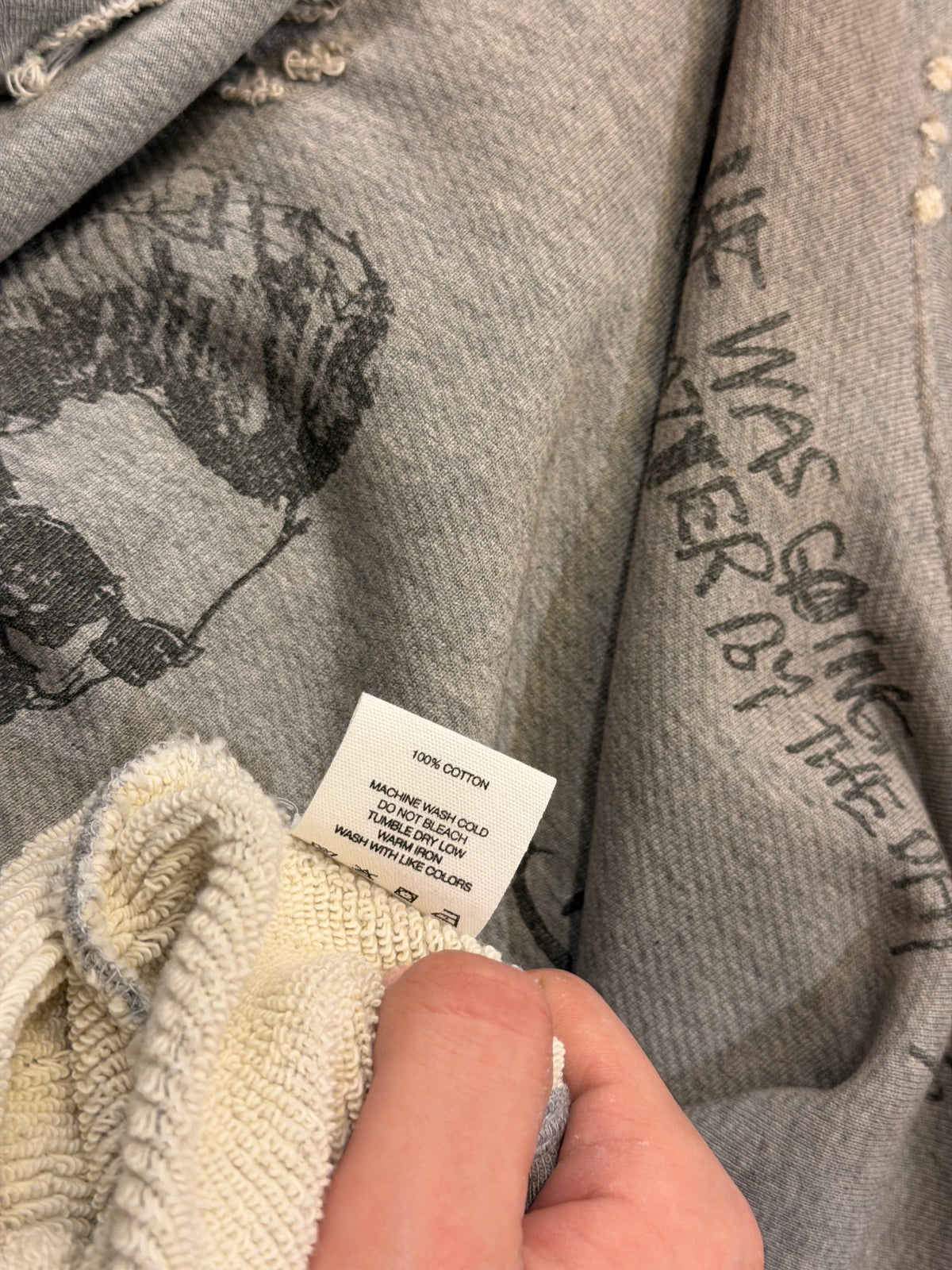 Paly Hollywood Pumping Iron Crewneck - Grey