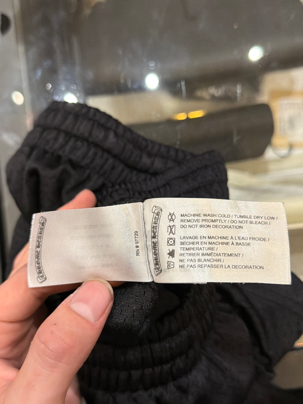 Chrome Hearts ‘CH’ Mesh Shorts - Black
