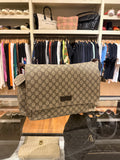 Gucci GG Supreme Canvas Diaper / Large Changing Bag