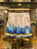 Eric Emanuel EE Basic Shorts - White/Aqua