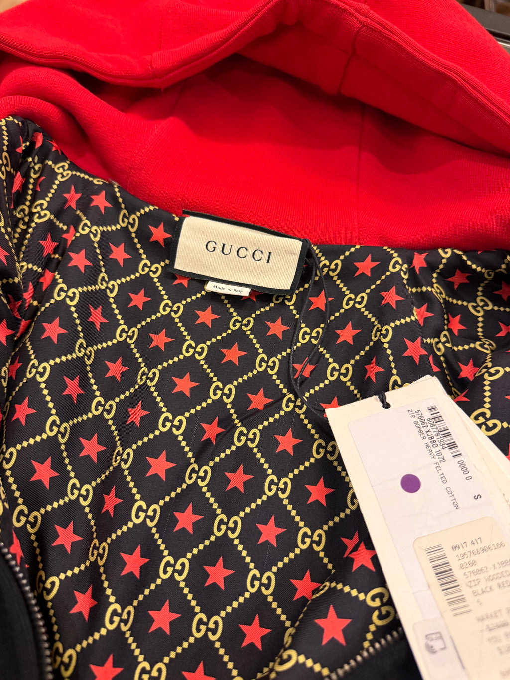 Gucci Band Patch Zip Up
Hoodie