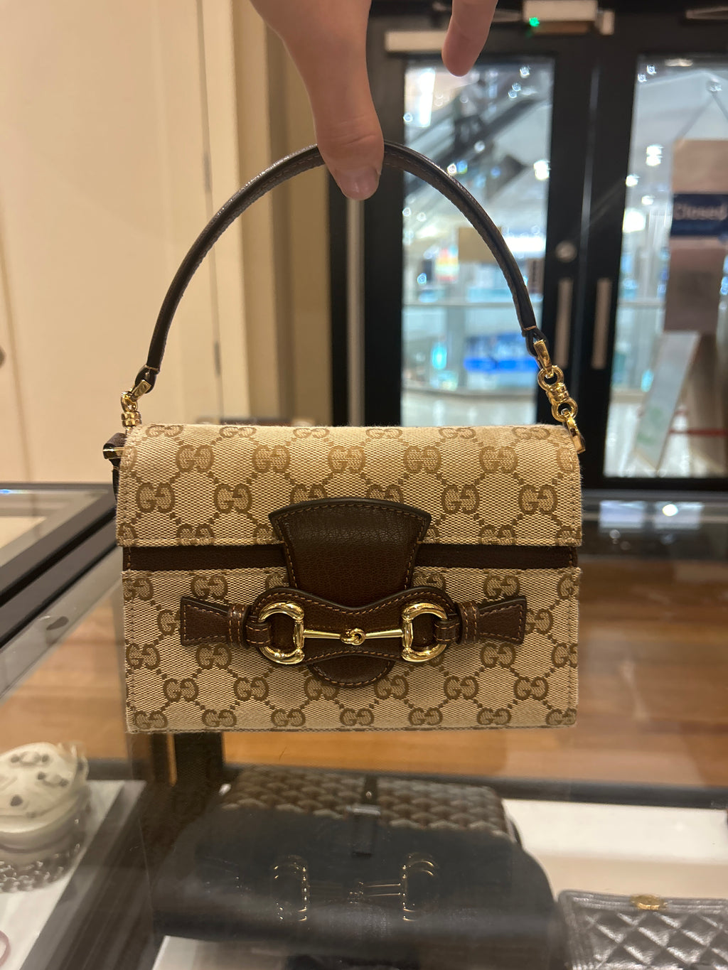 Gucci Horsebit Duomo Small Top Handle Bag