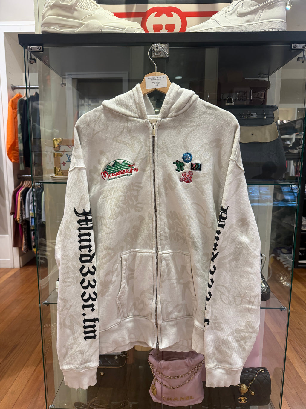 MURD333R.FM DISN333 Zip Up Hoodie