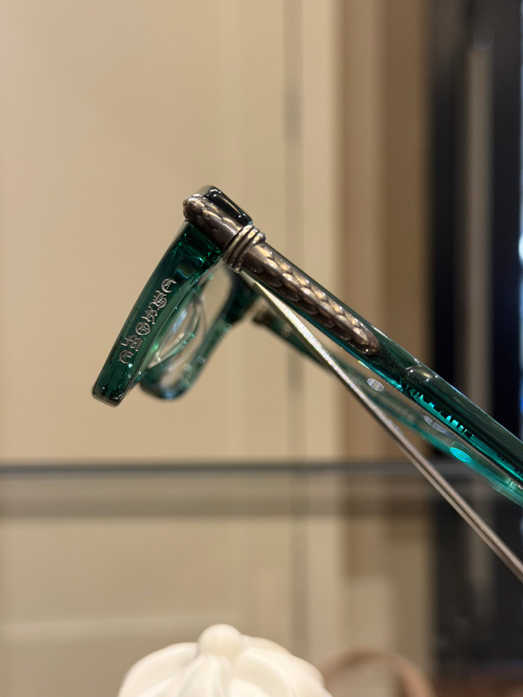 Chrome Hearts ‘Little Dinger’ Square Glasses