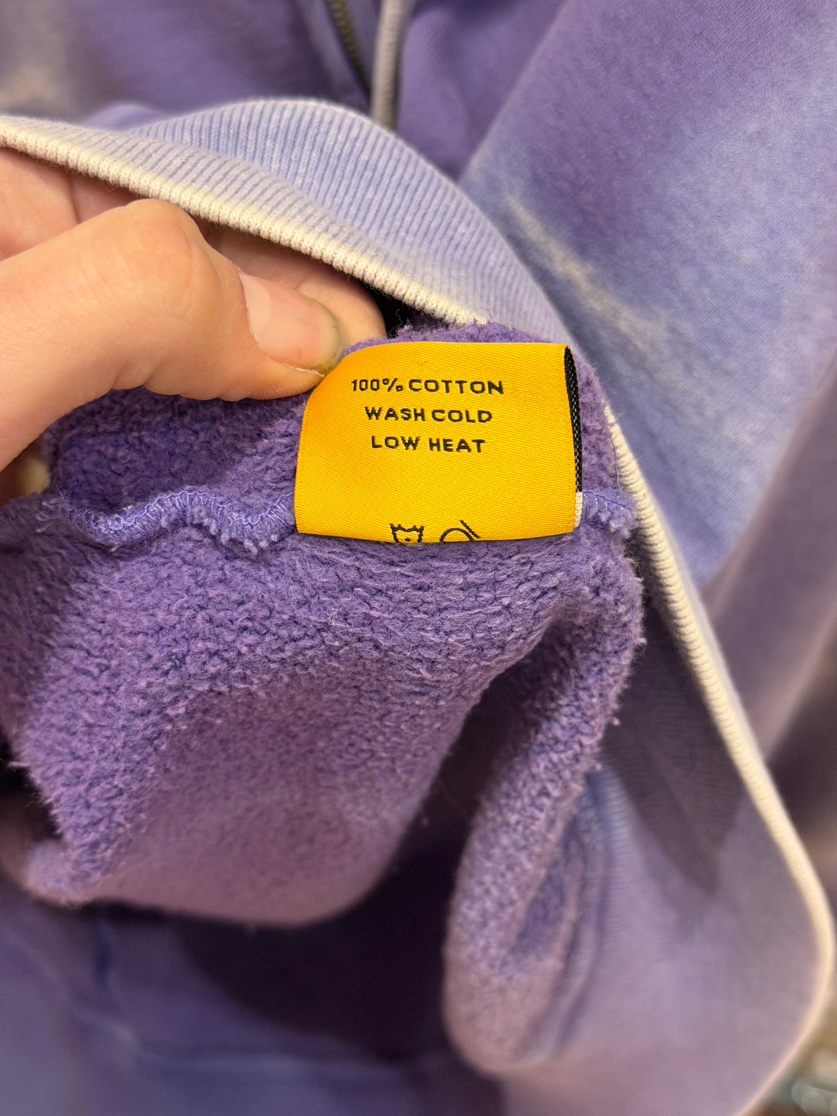 Gallery Dept French Zip Hoodie - Purple
