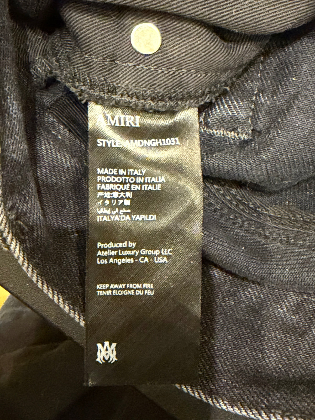 Amiri Denim Jeans