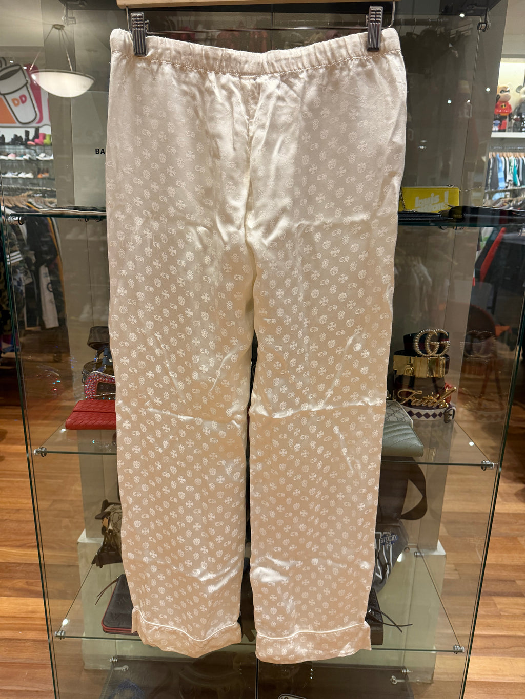 Chrome Hearts Silk Monogram Pajamas