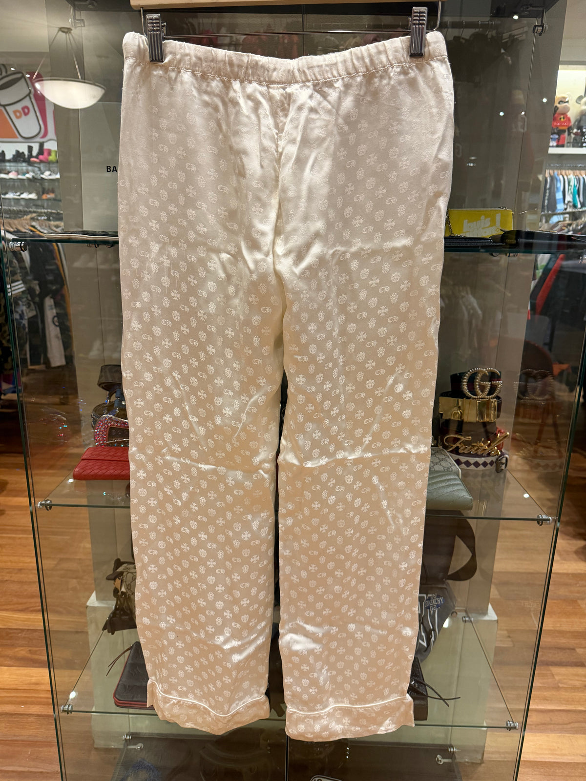 Chrome Hearts Silk Monogram Pajamas