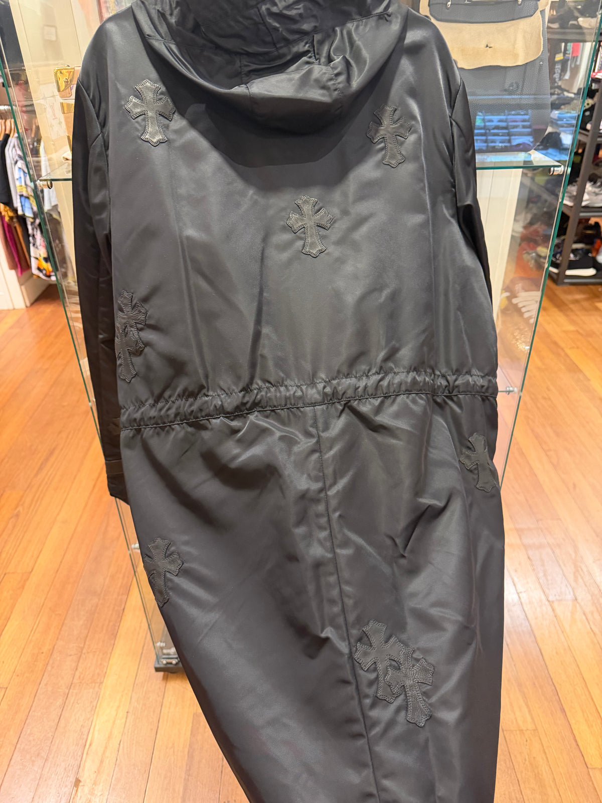 Chrome Hearts Cross Patch Parka - Black