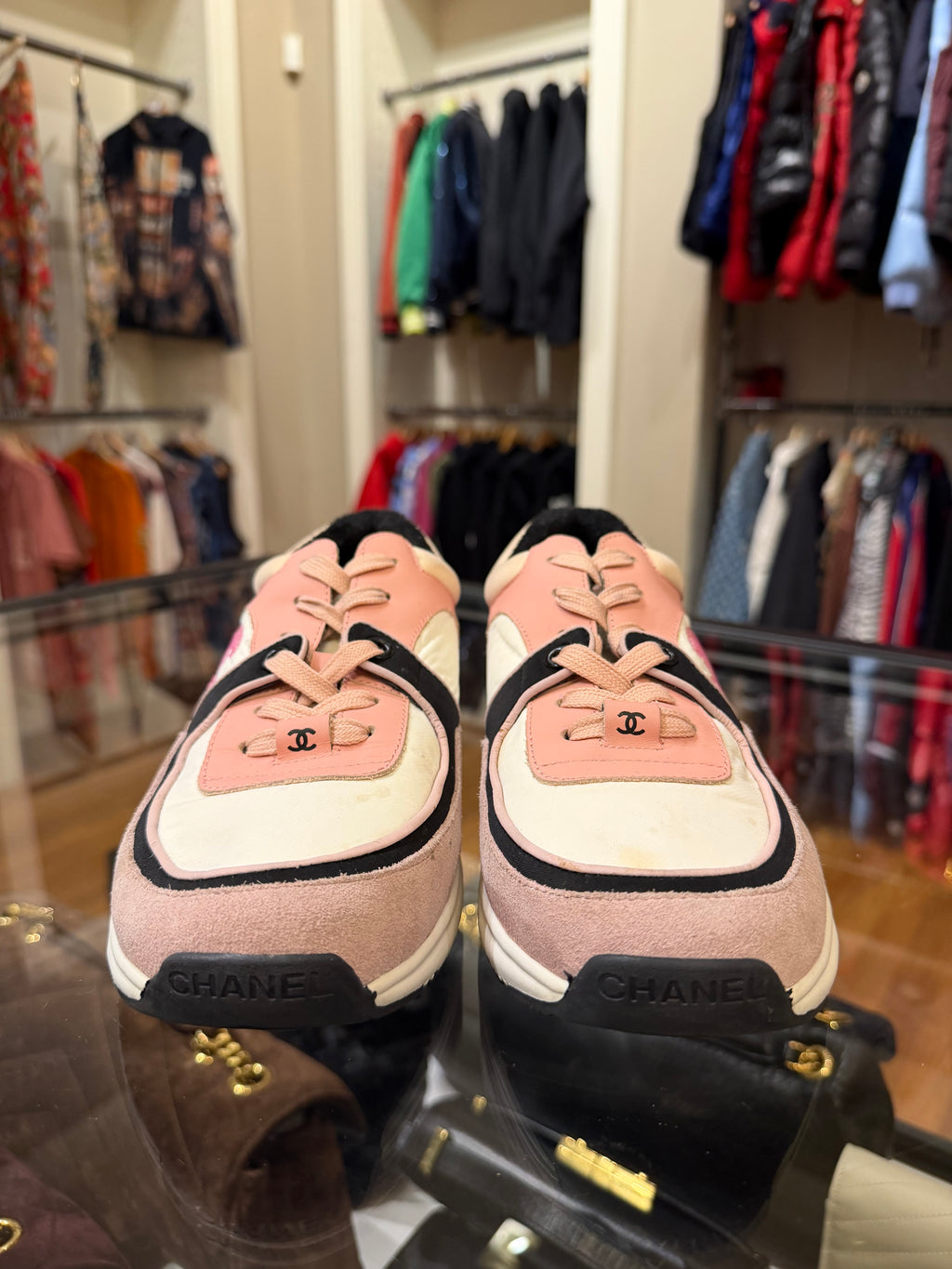 Chanel Trainer Sneaker - Pink