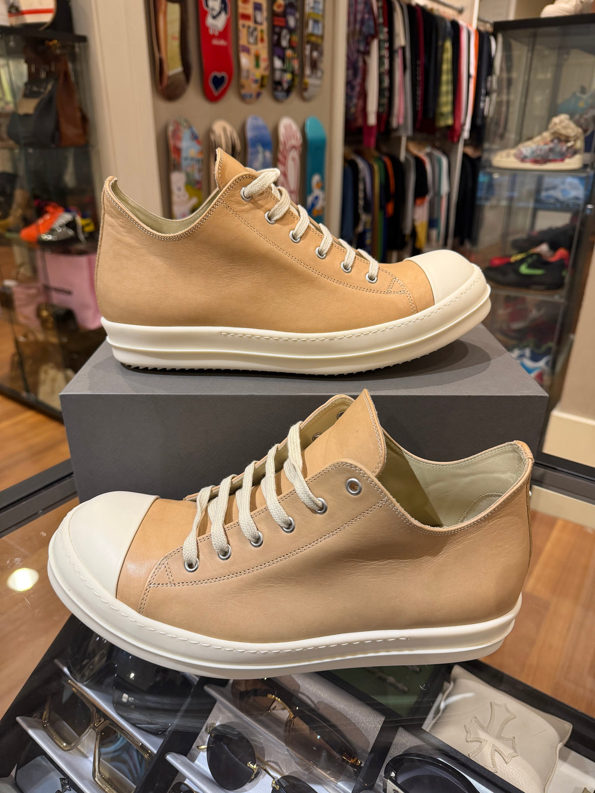 Rick Owens Ramone Low - Tan