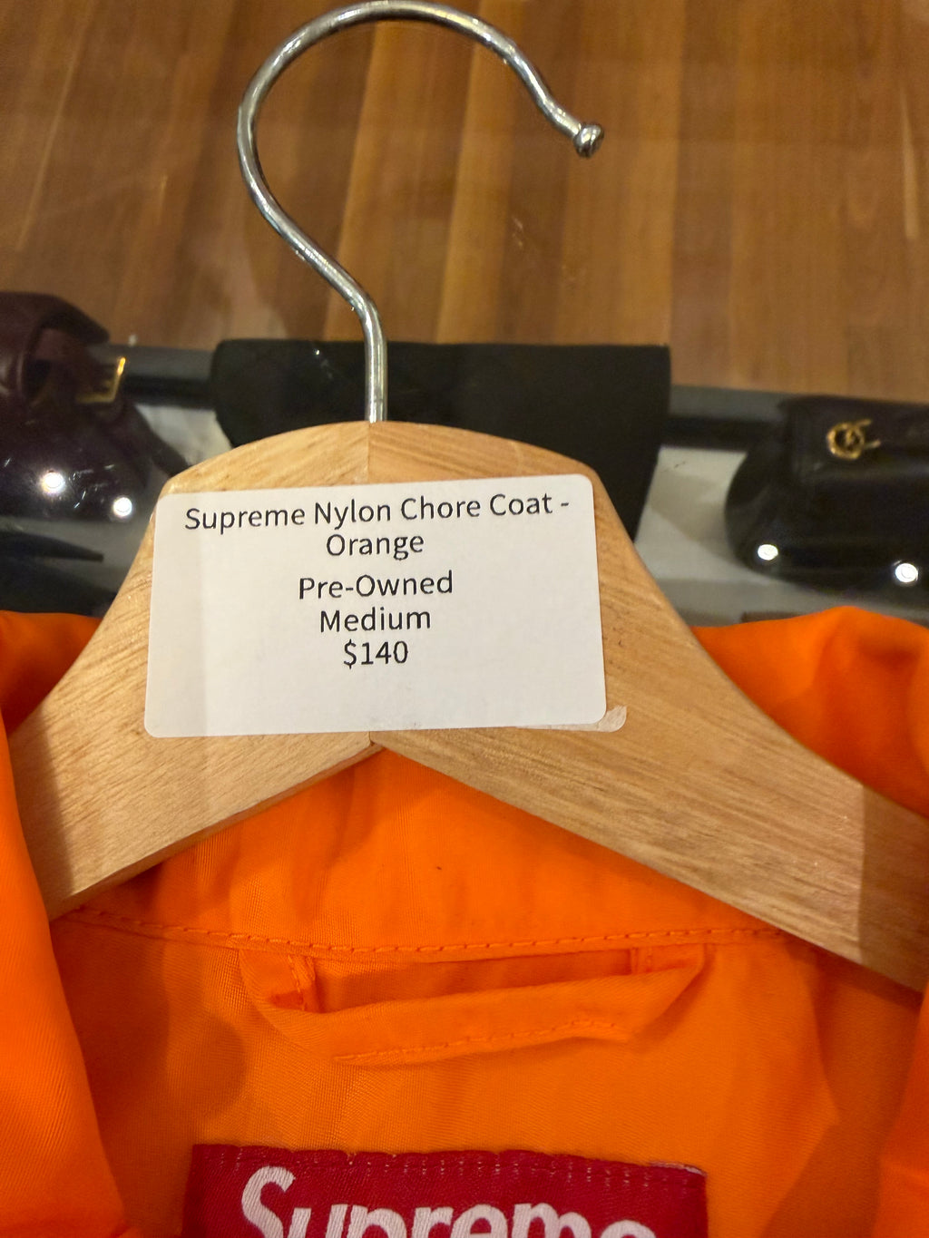 Supreme Nylon Chore Coat -
Orange