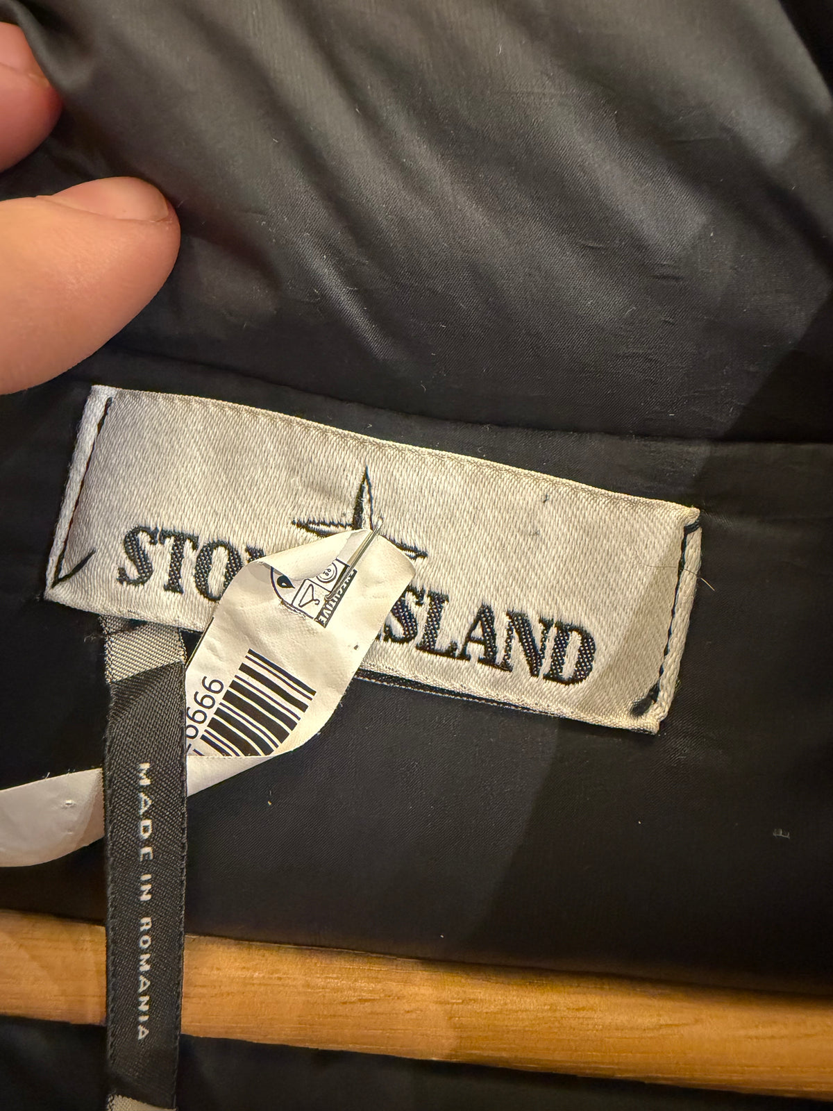 Stone Island Lino Resinato Down Jacket