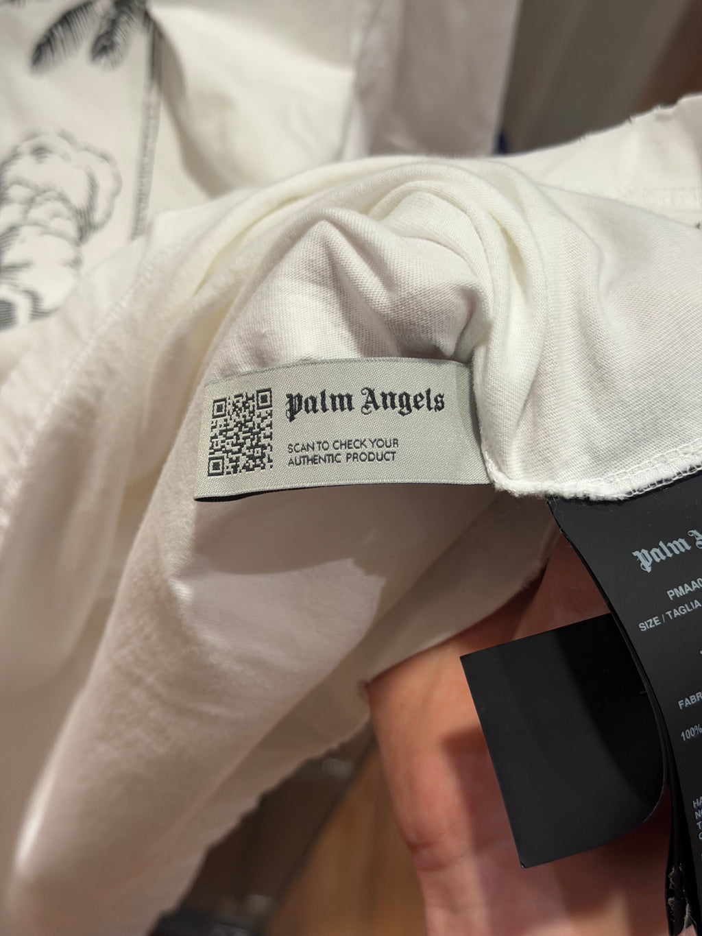 Palm Angels University Tee - White
